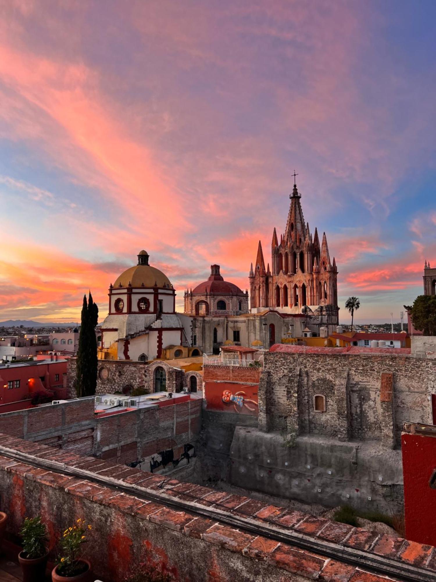 Suite De Lujo Con Terraza Panoramica San Miguel de Allende Luaran gambar